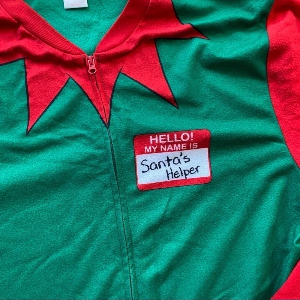 Unisex Elf Pajamas
